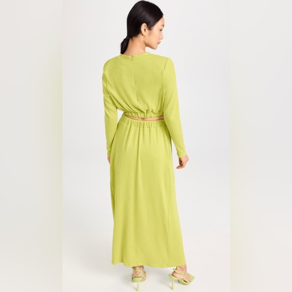 Brand New with Tags o.p.t Green Brendalyn Dress with Cutouts - Picture 2 of 4